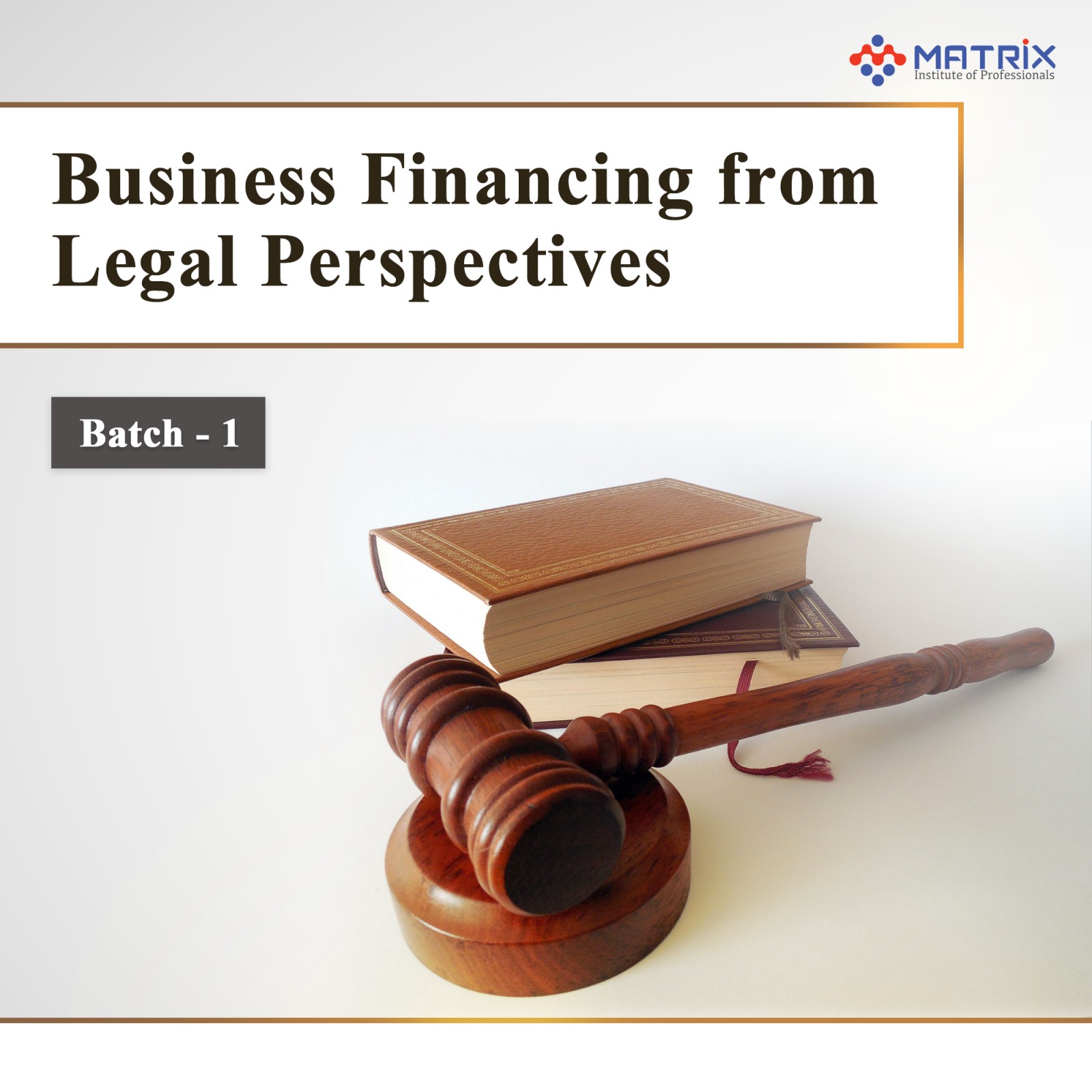 Business Financing From Legal Perspective Batch-1